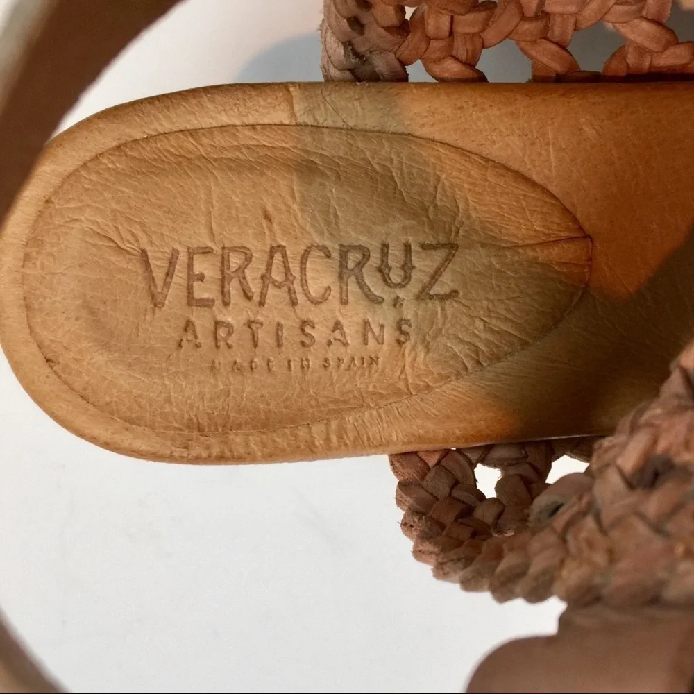 Sundance Veracruz Hive & Honey Sandals Pink Sz 10